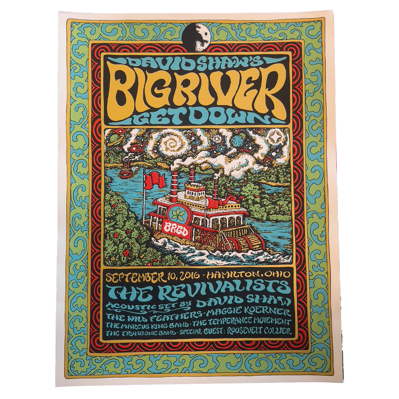 Big River Get Down 2016 Poster