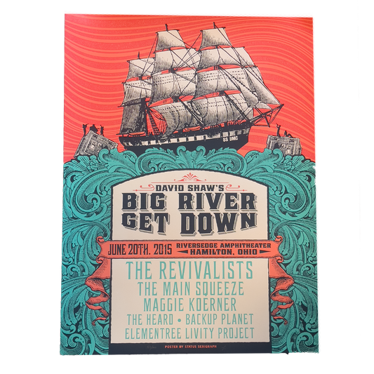 Big River Get Down 2015 Poster