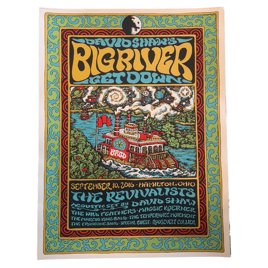 Big River Get Down 2016 Poster