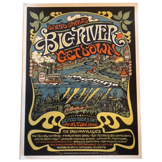 Big River Get Down 2017 Poster