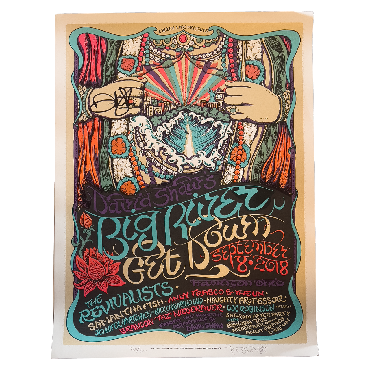 Big River Get Down 2018 Poster
