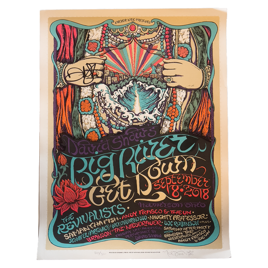 Big River Get Down 2018 Poster