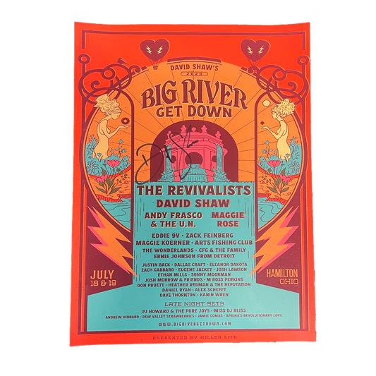 Big River Get Down 2025 Poster (Signed)